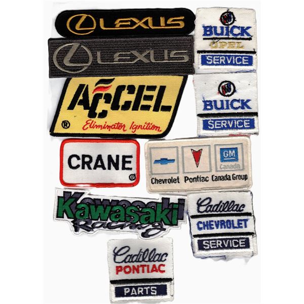 Group of 10 Badges / Patches