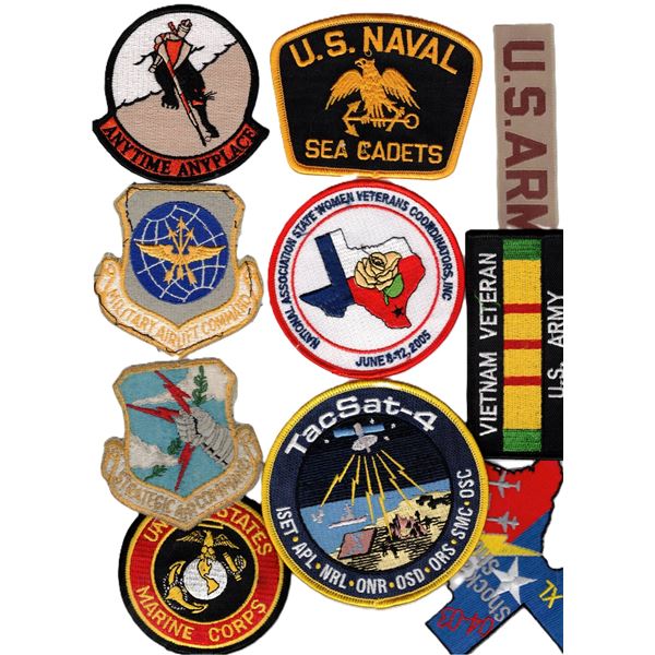 Group of 10 Badges / Patches