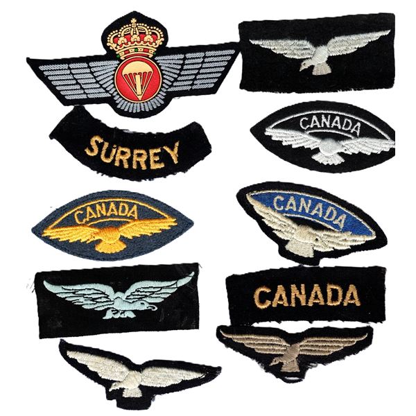 Group of 10 Badges / Patches