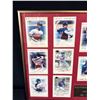 Image 2 : 1996 Montreal Expos Leaf Signature Autographs Collection Framed