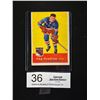 Image 1 : Jean G. Gendron 1957 New York Rangers Topps Trading Card
