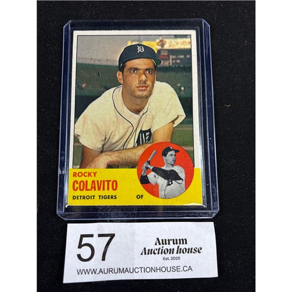1963 Topps Rocky Colavito