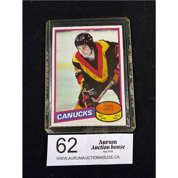 1980/1981 OPC Stan Smyl Rookie Card