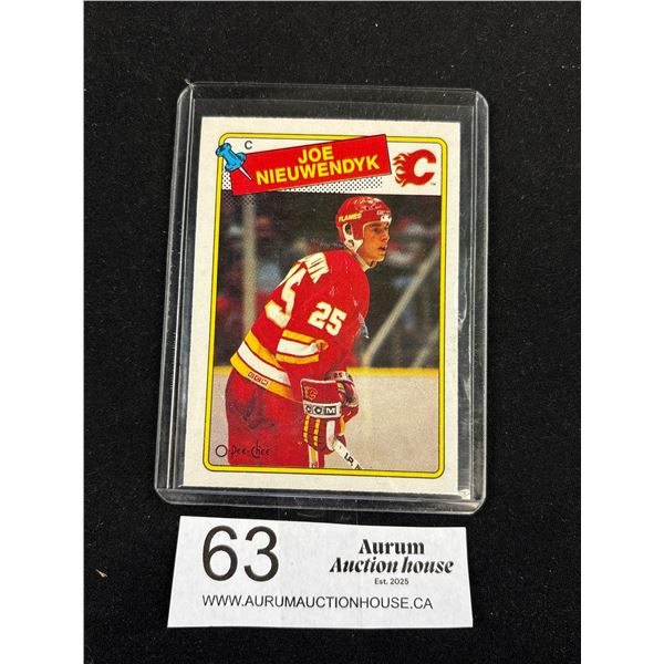 1988/89 OPC Joe Nieuwendyk Rookie Card