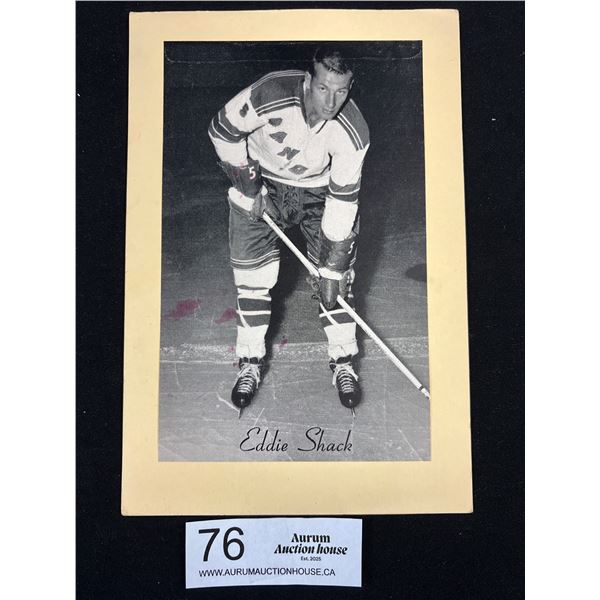 1944-64 Eddie Shack (NY Rangers) Group 2 Bee Hive Photo