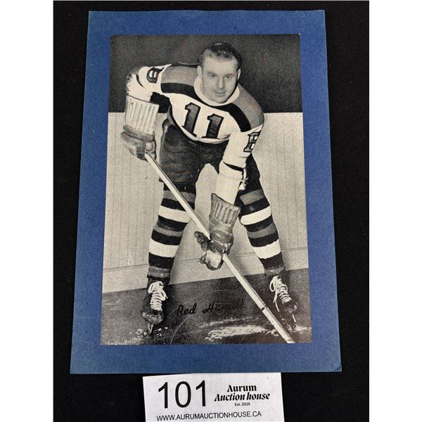 1934-43 Red Hamil Group 1 Bee Hive Hockey Photo