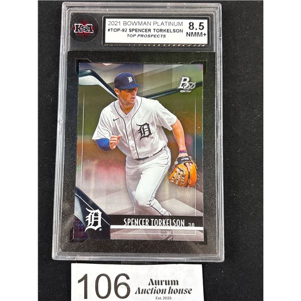 Spencer Trokelson Detroit Tigers Rookie Card