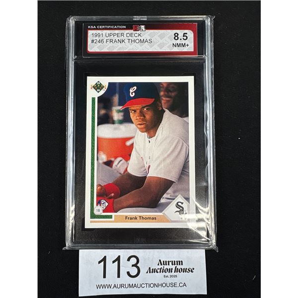 1991 Frank Thomas #1 Rookie Card