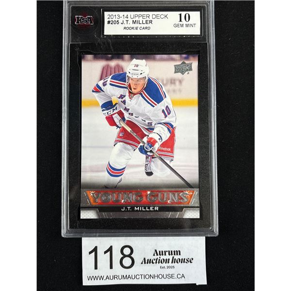 Upper Deck J.T. Miller Young Guns Rookie Card KSA-10