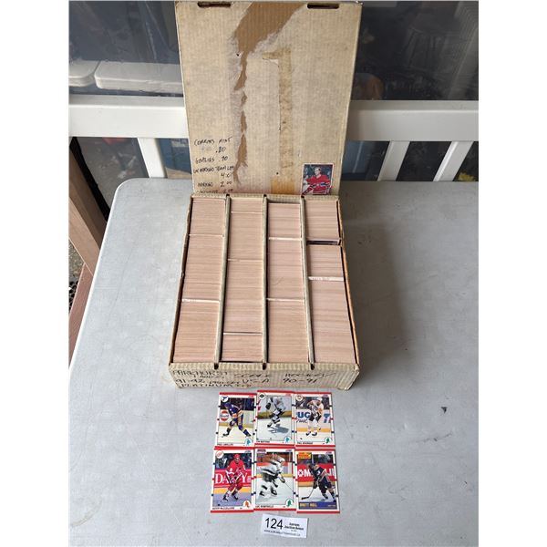 Box Lot of Hockey Cards O.P.C. etc