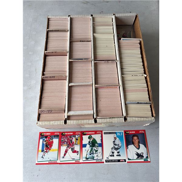 Box Lot of Hockey Cards Upper Deck etc