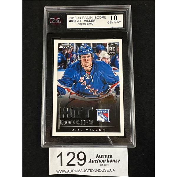 Hot Rookies JT Miller Rookie Card KSA-10