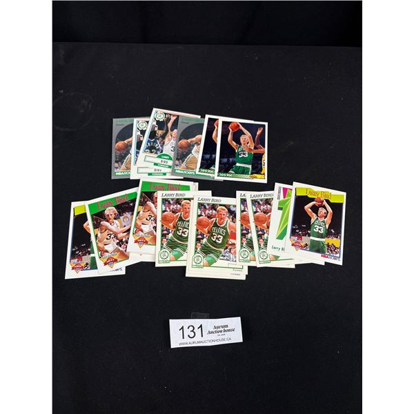 Lot of 25 Larry Bird Boston Celtics Cards