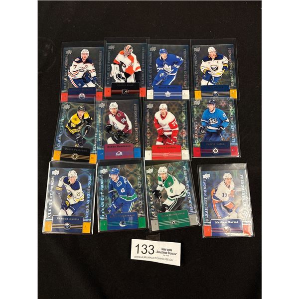 Lot of 12 2019-20 UD Tim Hortants Clean Cut Phenons Subset-Acetate