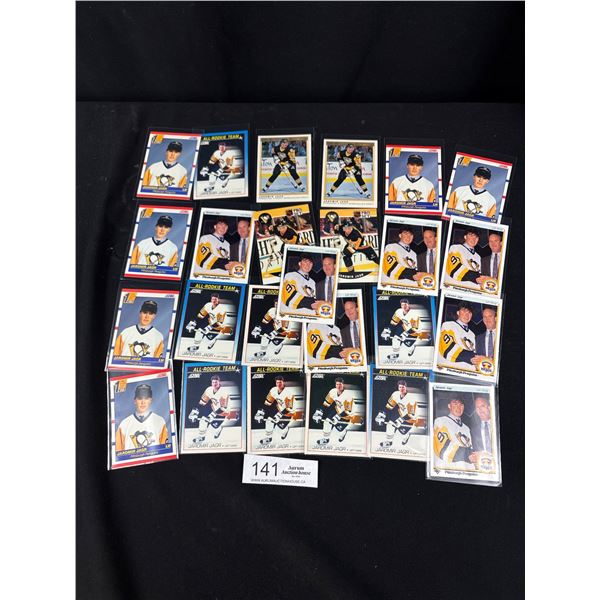 Lot of 25 Jaromir Jagr Rookie Cards