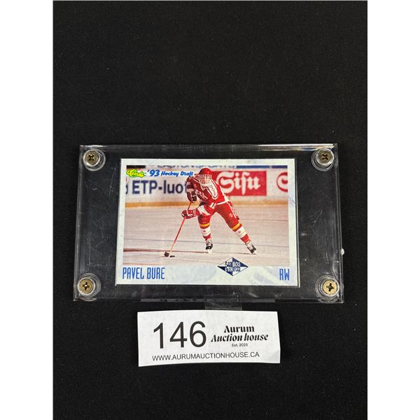 1993 Classic '93 Hockey Draft Pavel Bure Card in Slab