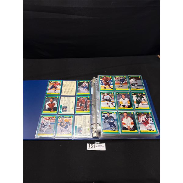 Binder Lot of Classic 93, Classic 91 and 72 Hockey Canada