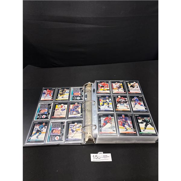 Binder Lot of 90s Pinacle Hockey Cards