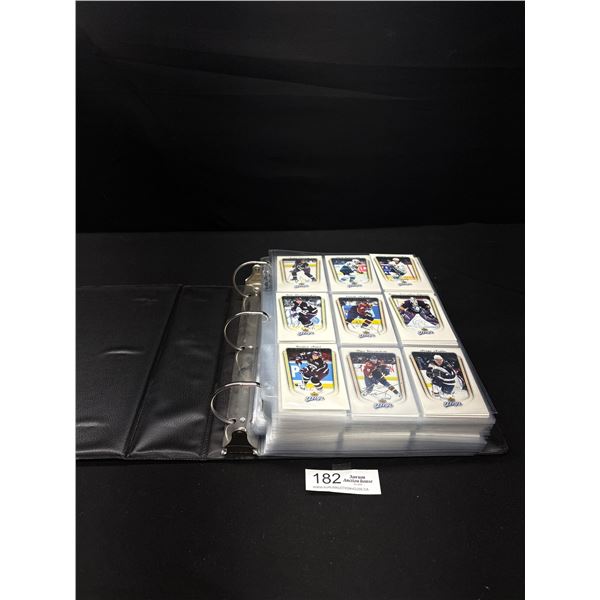 Binder Lot of Upper Deck MVP Auto Hockey Cards