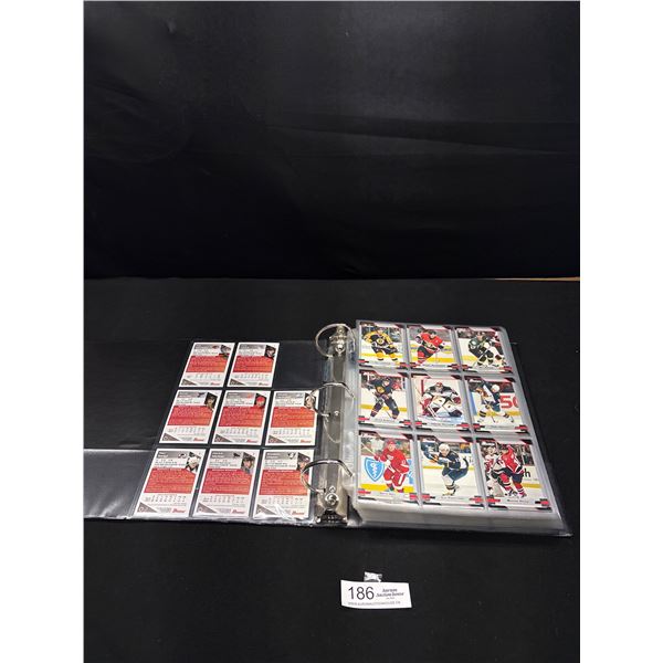 Binder Lot of 2004 Bowman & 2006/07 Fleer Ultra Hockey Cards