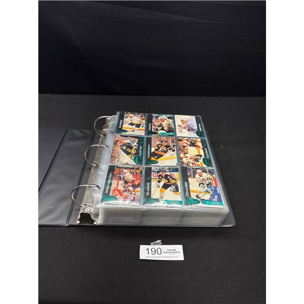 Binder lot of 1993 Parkhurst Proset Hockey Cards