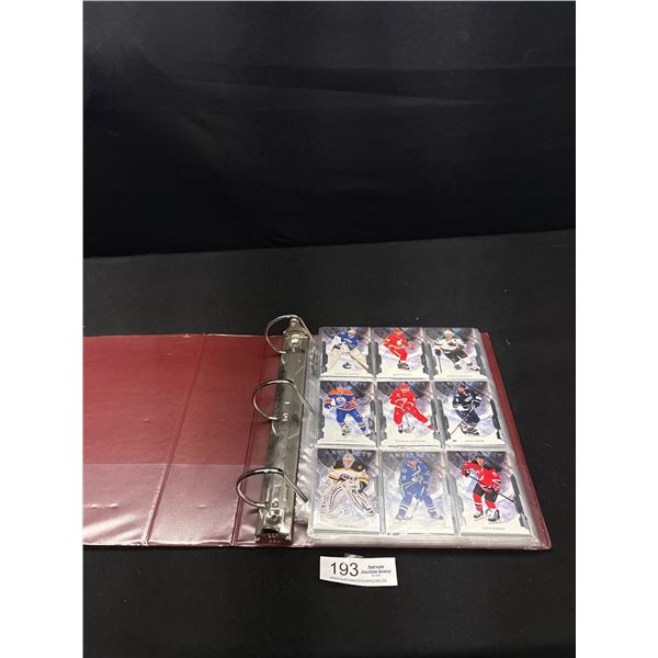 Binder Lot of 2011-2012 Upper Deck Artifacts Hockey Cards