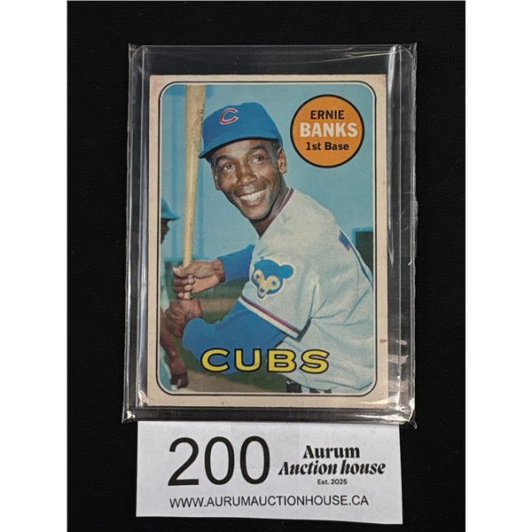 1969 Topps Canada #20 Ernie Banks Chicago Cubs/HOF