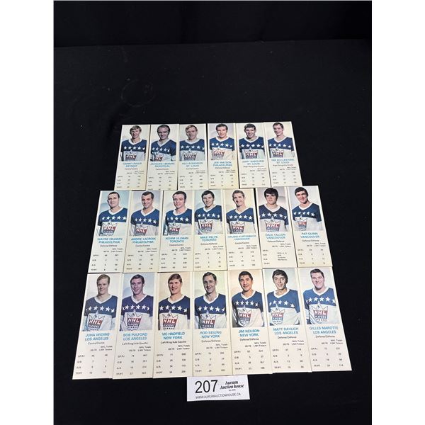 Lot of 20 1969 NHL Dad's Cookies NHL Cards Mint Cond.