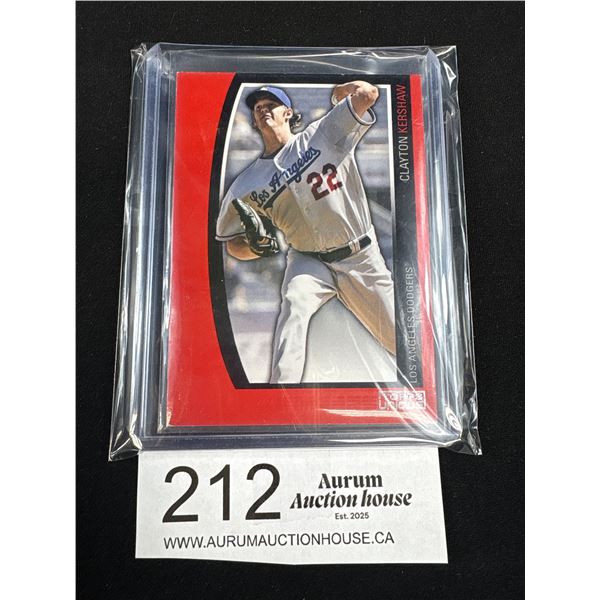 2008 - Topps Unique Ltd Ed. - 0341/1199 Clayton Kershaw 2nd Yr. Card