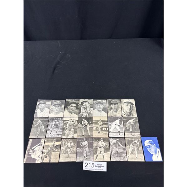 Lot of 22 1972 TMCA 1930's MLB Baseball Star Cards