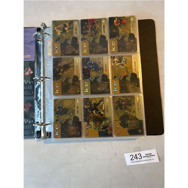 Binder Lot of 1998 Mcdonalds ICE Hockey Cards