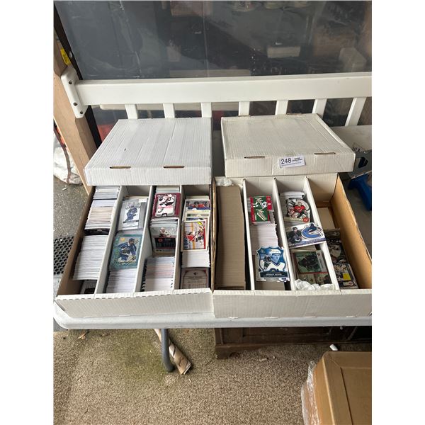 2 Boxes of Hockey Cards Upper Deck Etc