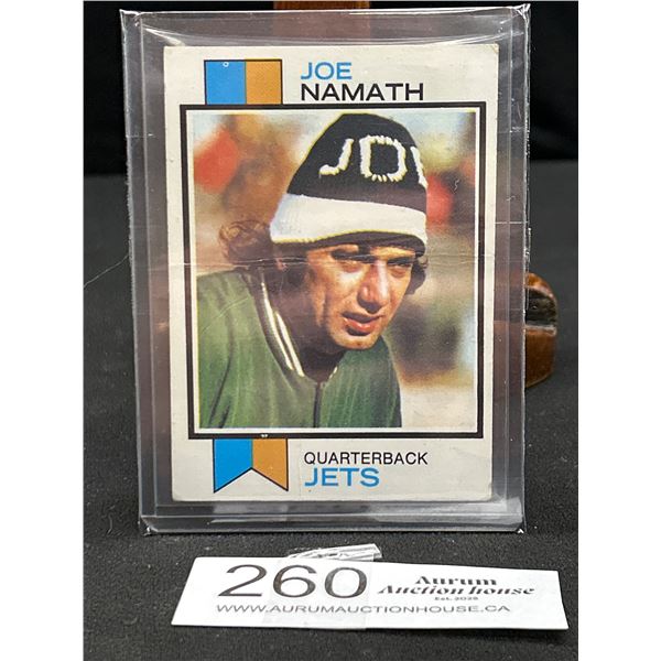 1973 Topps NFL #400 Joe Namath NY Jets
