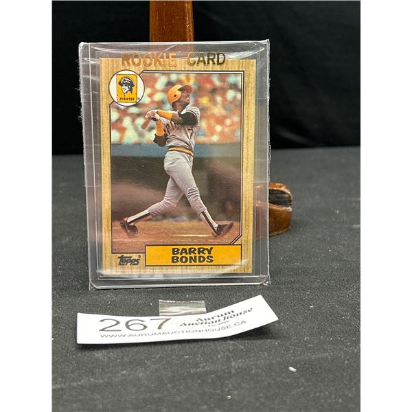 1987 Topps Barry Bonds Rookie Card Mint
