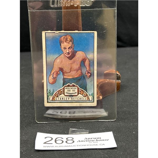 1951 Topps Ringside #72 Stanley Ketchel "The Michigan Assassin" Middleweight Champ 1908-1910