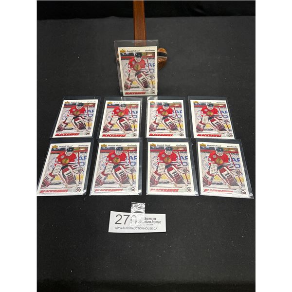 Lot of 9 Dominik Hasek Rookie Cards