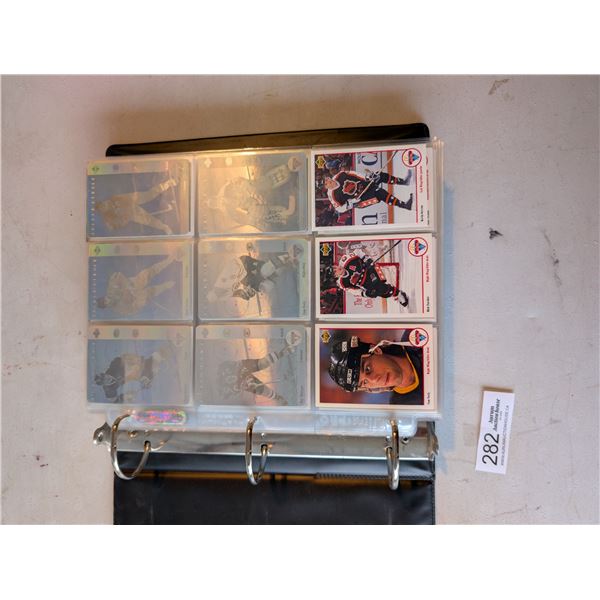 Binder Lot of Assorted McDonalds Canada UD Hockey Cards 90s 2000s