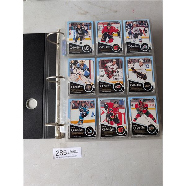 Binder Lot of 2011-12 O.P.C.Hockey Cards