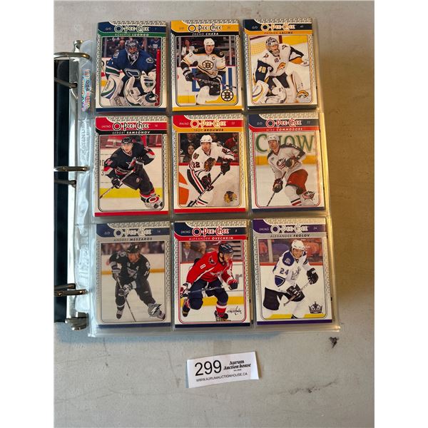 Binder Lot of 2009-10 O.P.C. Hockey Cards