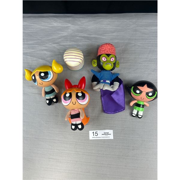 Collection of Power Puff Figurines