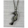 Image 2 : Unusual Silver Sea Horse Necklace