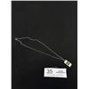 Image 3 : Nice M.C.M. Sterling Silver Cross Pendant Necklace (Chain is Not Sterling)