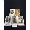 Image 1 : 5 Vintage Photo Postcards