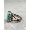 Image 2 : Vintage Sterling 925 Turquoise Ring Eye Catching