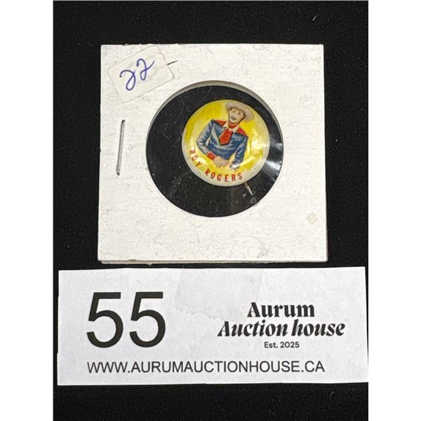 Genuine Antique Roy Rogers Pin