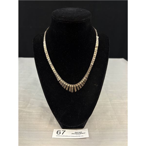 Quality Antique Sterling .925 Cleopatra Style Necklace Bracelet Marked