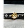 Image 4 : Genuine Large Pearl Gold Plate Vintage Ring Solid