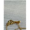 Image 3 : Vintage C.1970's Gold Heart Necklace Marked Gold Filled (GF)