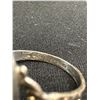 Image 2 : Genuine Antique Art Deco Marcasite 1920's Ring Marked Sterling