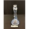 Image 2 : Vintage Blue Ice Glass Mermaid